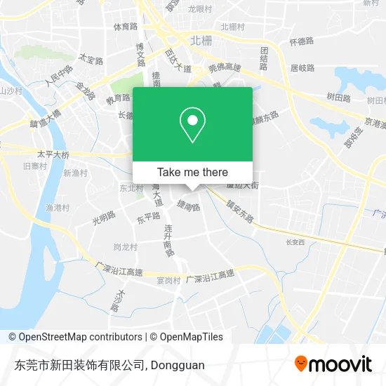 东莞市新田装饰有限公司 map