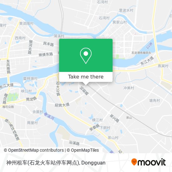 神州租车(石龙火车站停车网点) map