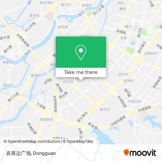 袁屋边广场 map