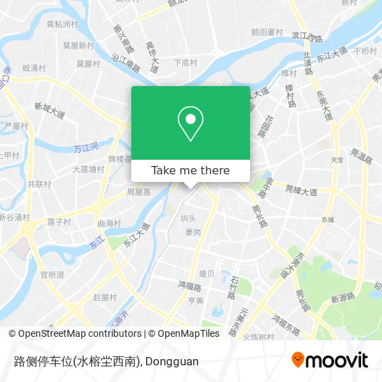 路侧停车位(水榕坣西南) map