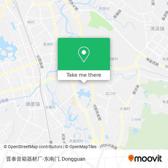 晋泰音箱器材厂-东南门 map