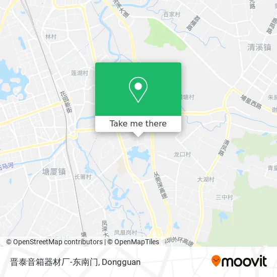 晋泰音箱器材厂-东南门 map