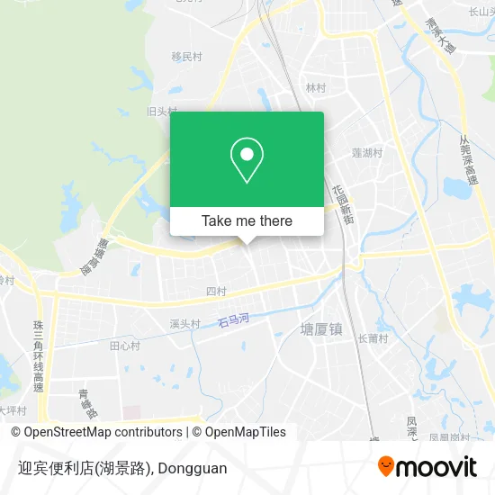 迎宾便利店(湖景路) map
