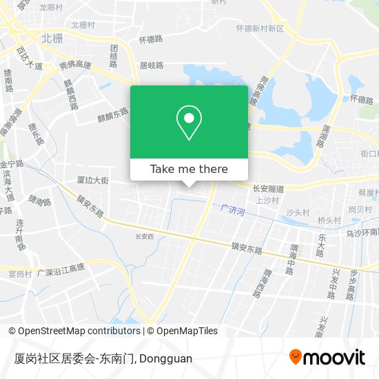 厦岗社区居委会-东南门 map