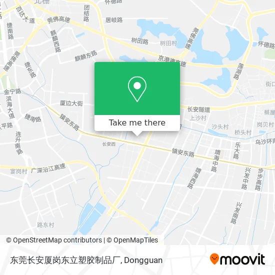 东莞长安厦岗东立塑胶制品厂 map