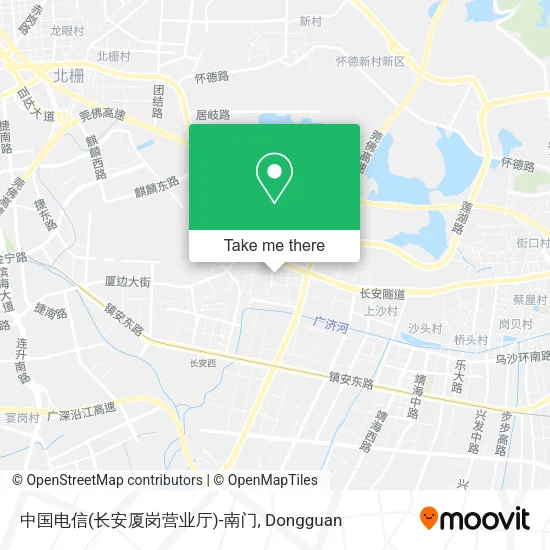 中国电信(长安厦岗营业厅)-南门 map