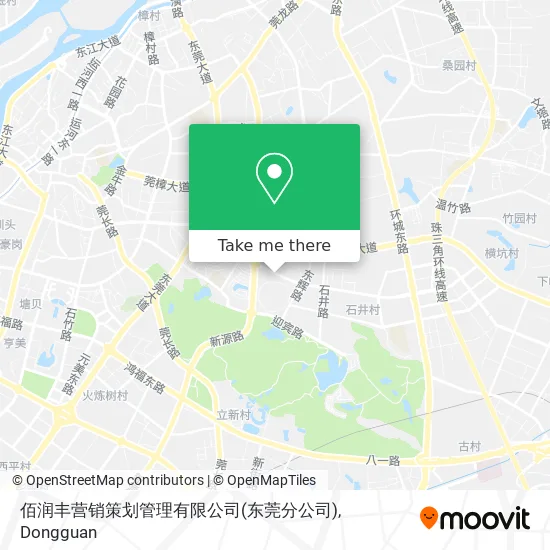 佰润丰营销策划管理有限公司(东莞分公司) map
