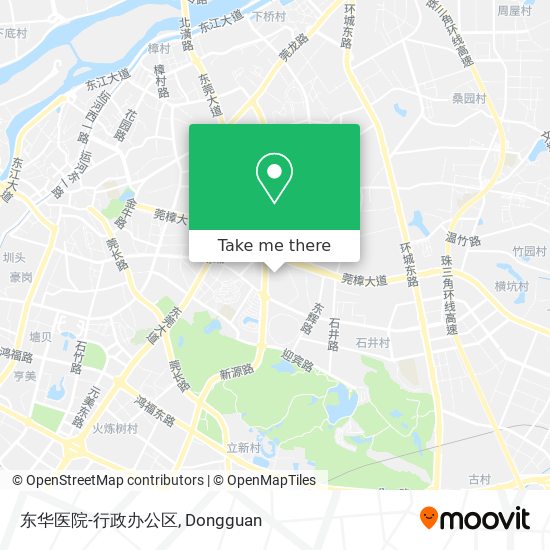 东华医院-行政办公区 map