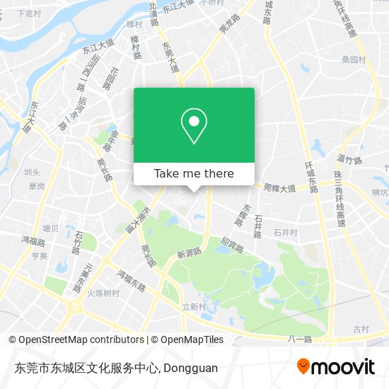 东莞市东城区文化服务中心 map