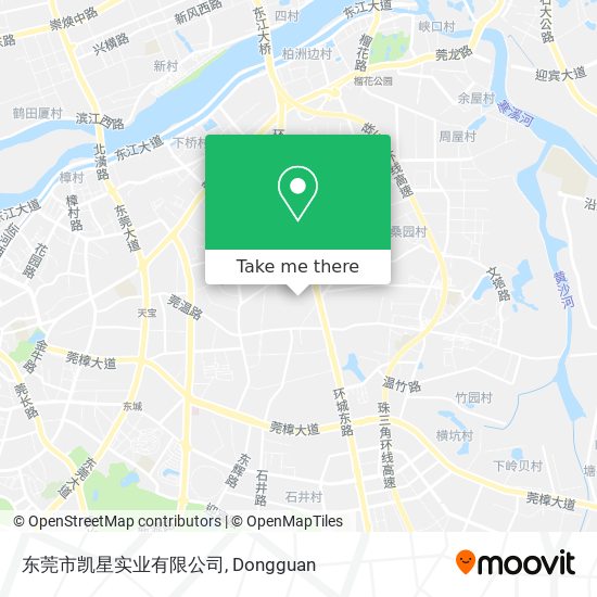 东莞市凯星实业有限公司 map