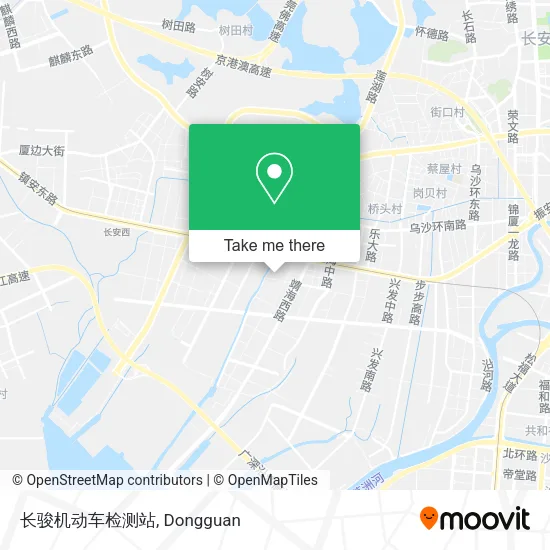 长骏机动车检测站 map