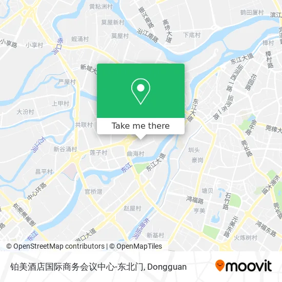 铂美酒店国际商务会议中心-东北门 map
