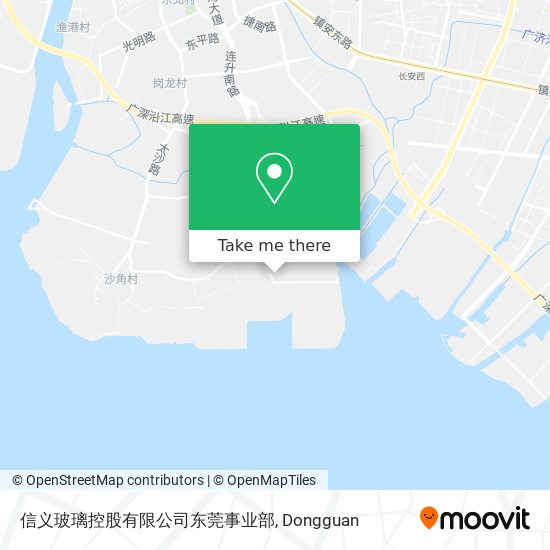 信义玻璃控股有限公司东莞事业部 map
