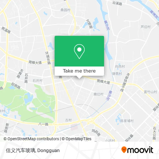 信义汽车玻璃 map