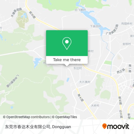东莞市春达木业有限公司 map