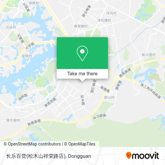 长乐百货(松木山祥荣路店) map