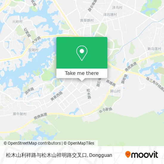 松木山利祥路与松木山祥明路交叉口 map
