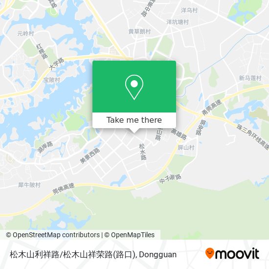 松木山利祥路/松木山祥荣路(路口) map