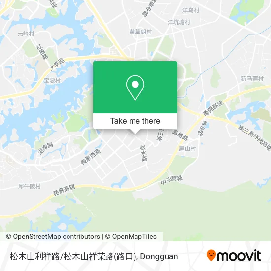 松木山利祥路/松木山祥荣路(路口) map