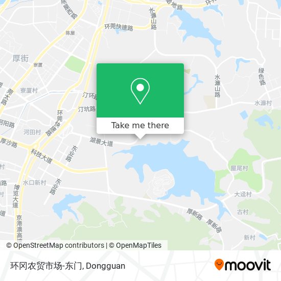 环冈农贸市场-东门 map