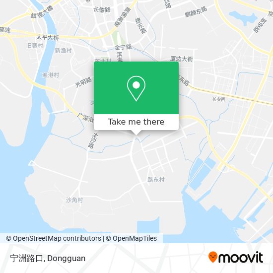 宁洲路口 map