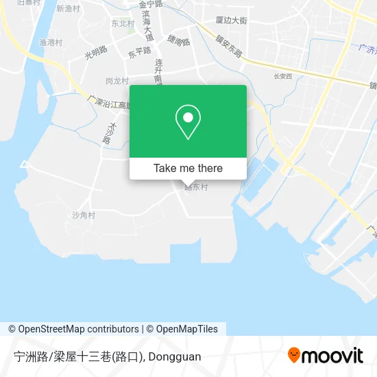 宁洲路/梁屋十三巷(路口) map