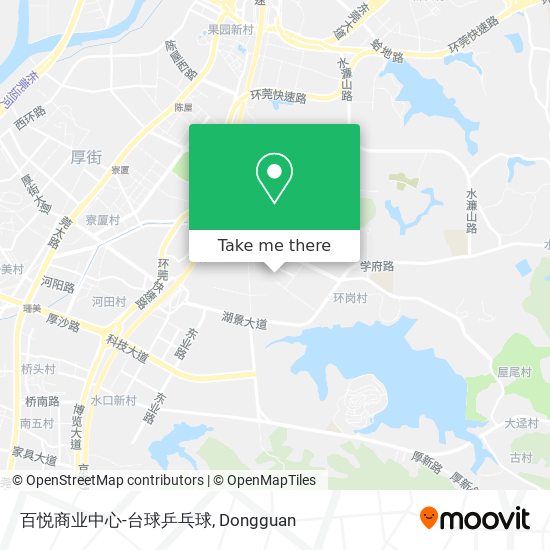 百悦商业中心-台球乒乓球 map
