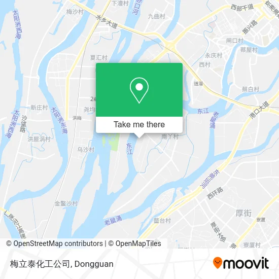 梅立泰化工公司 map