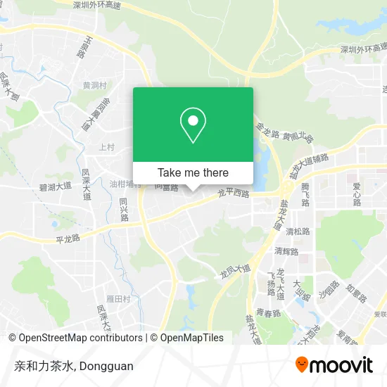 亲和力茶水 map