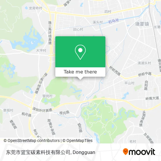 东莞市篮宝碳素科技有限公司 map