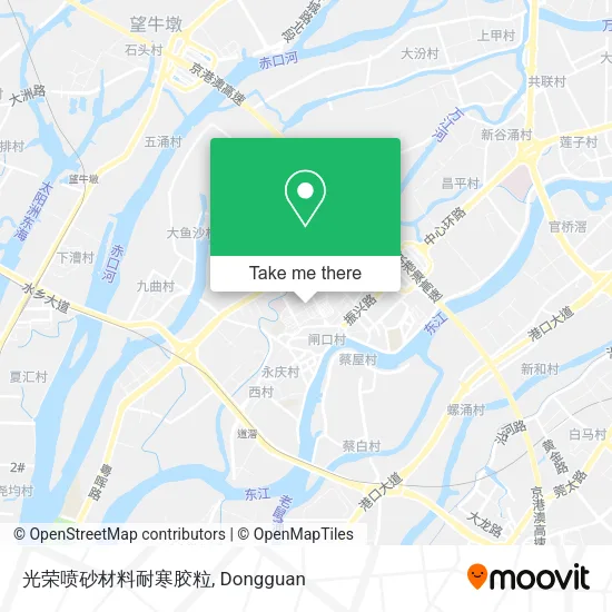 光荣喷砂材料耐寒胶粒 map