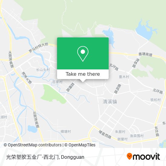 光荣塑胶五金厂-西北门 map