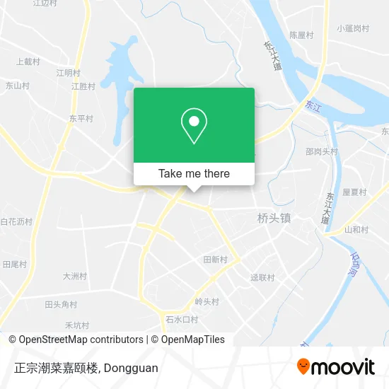 正宗潮菜嘉颐楼 map