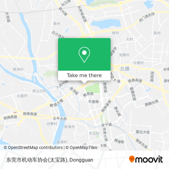 东莞市机动车协会(太宝路) map