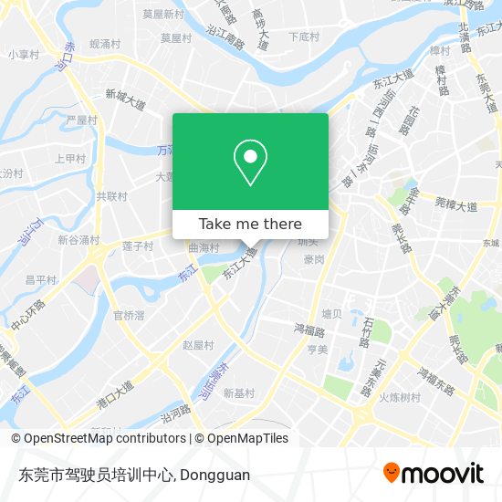 东莞市驾驶员培训中心 map