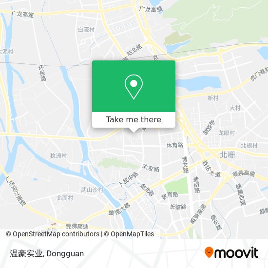 温豪实业 map