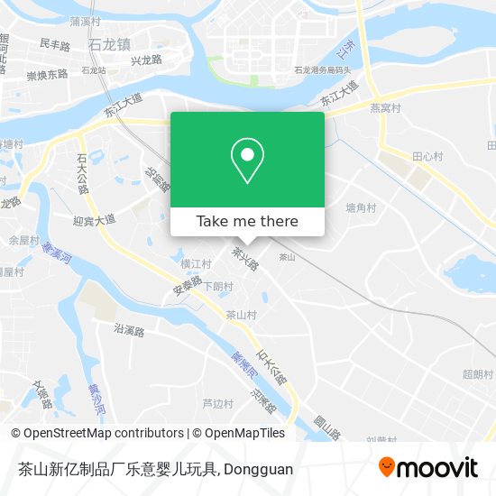 茶山新亿制品厂乐意婴儿玩具 map