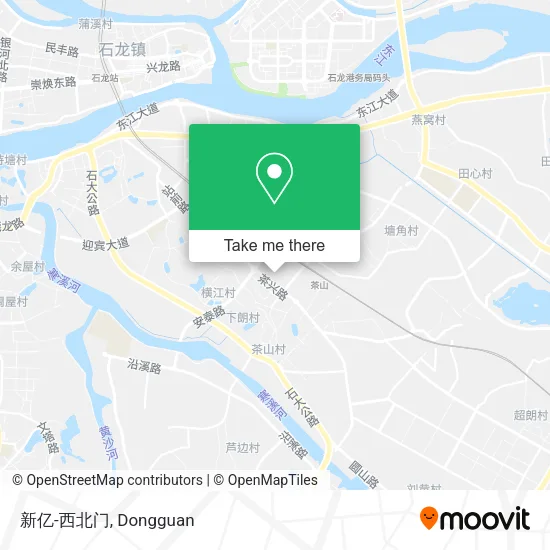 新亿-西北门 map