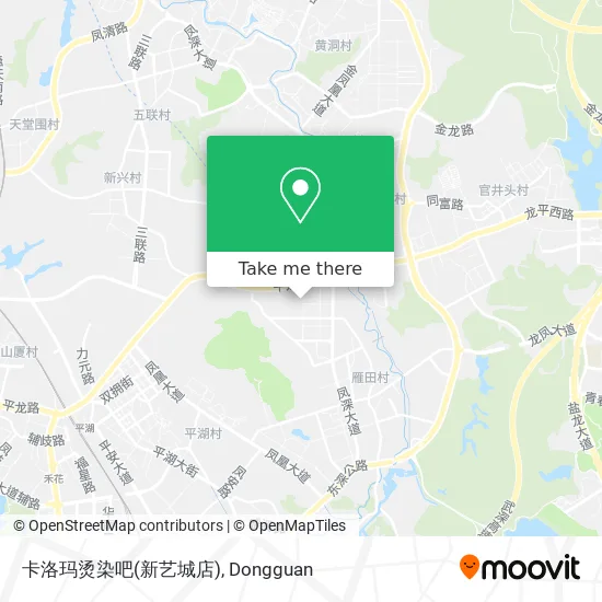 卡洛玛烫染吧(新艺城店) map