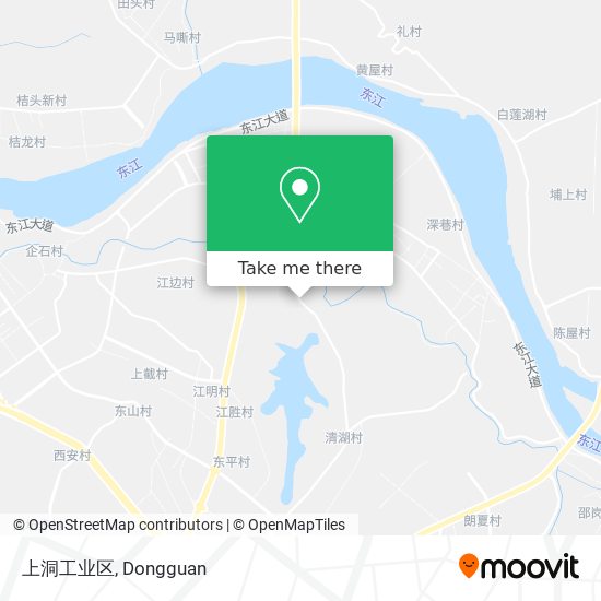 上洞工业区 map