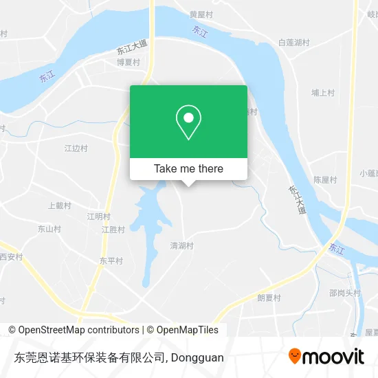 东莞恩诺基环保装备有限公司 map