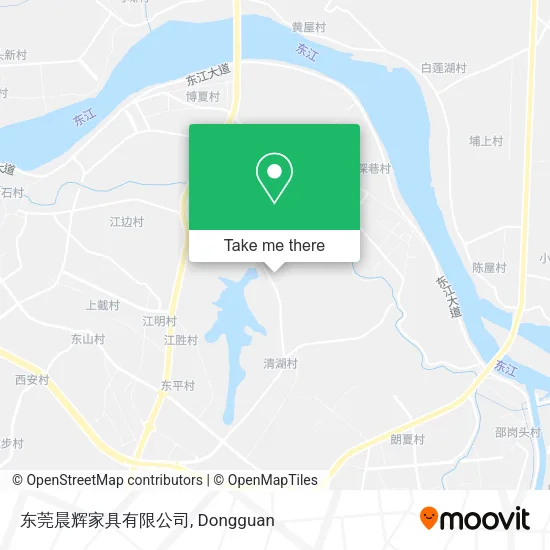 东莞晨辉家具有限公司 map