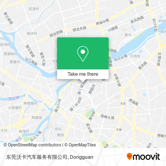 东莞沃卡汽车服务有限公司 map