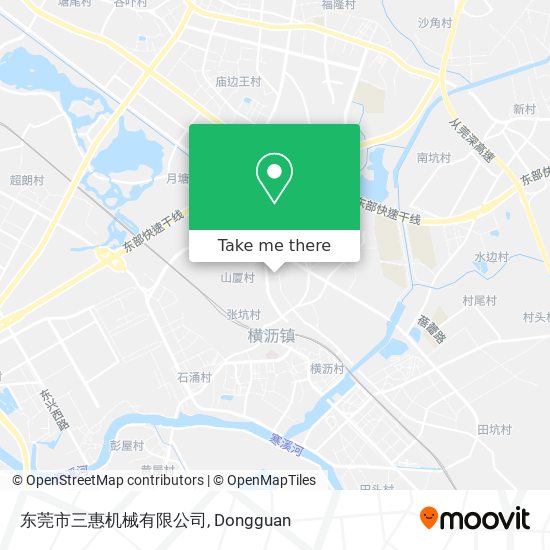 东莞市三惠机械有限公司 map