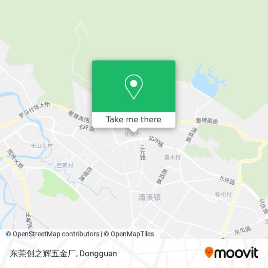 东莞创之辉五金厂 map