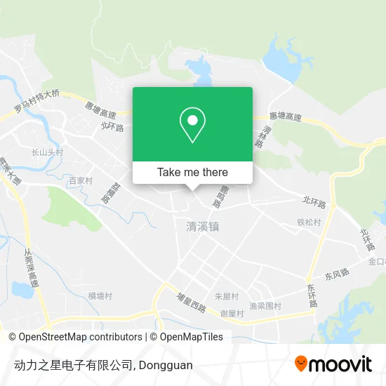 动力之星电子有限公司 map