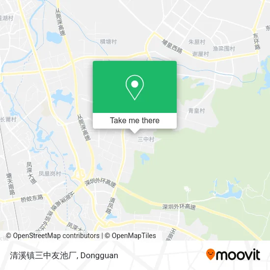 清溪镇三中友池厂 map