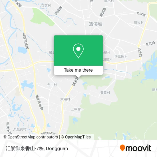 汇景御泉香山-7栋 map