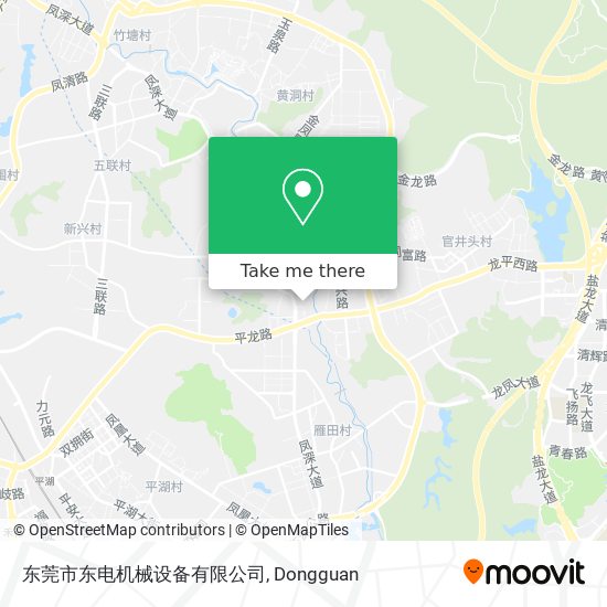 东莞市东电机械设备有限公司 map