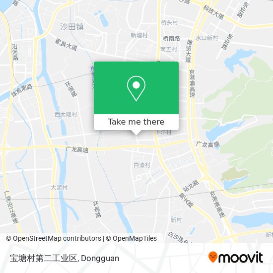宝塘村第二工业区 map